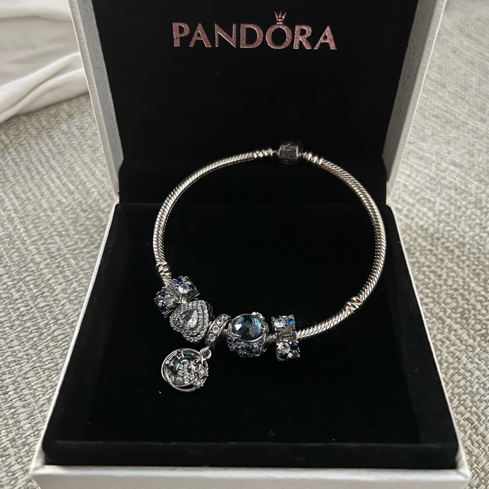 Pandora Bracelet with charms